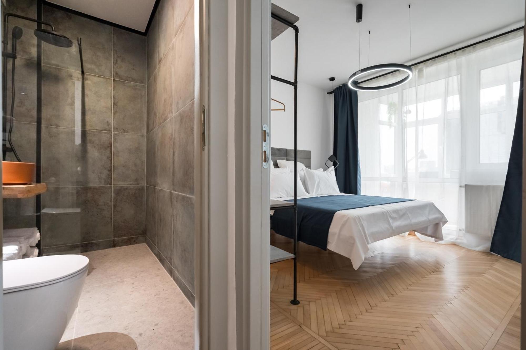 Central Aesthetic Apartment บูคาเรสต์ ภายนอก รูปภาพ